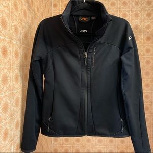 KJUS Jacket Black. L Some wear/still has life.
